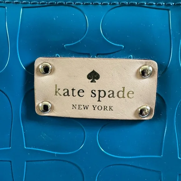 Large Patent Leather Kate Spade Tote - Picture 2 of 13